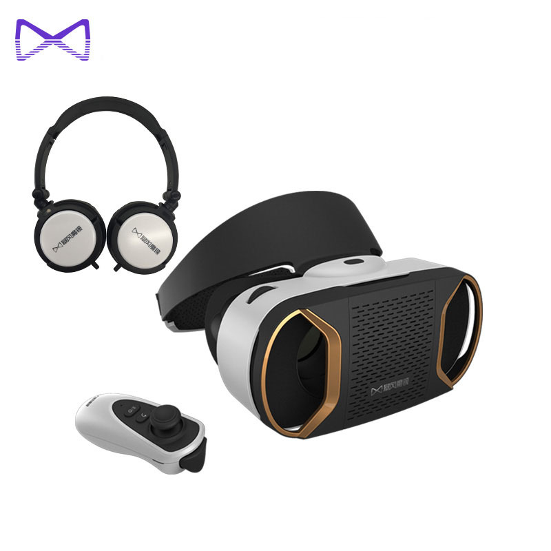 暴風魔鏡4代黃金版 VR虛擬現實眼鏡 智能3d眼鏡 頭戴式遊戲頭盔工廠,批發,進口,代購