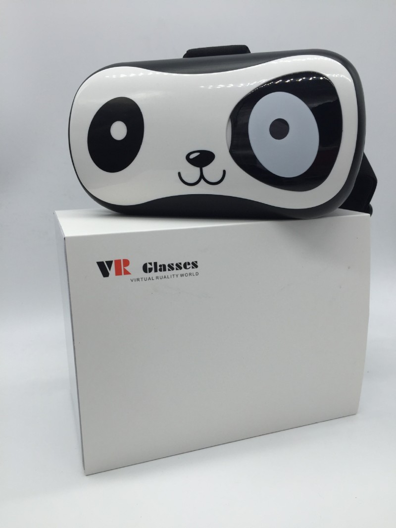 個性VR Glasses 3D BOX眼鏡 千幻 谷歌 虛擬現實眼鏡3D魔鏡 熊貓工廠,批發,進口,代購