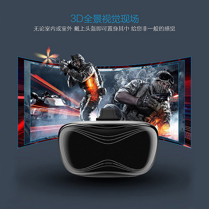 自帶安卓系統VR虛擬現實一體機可連WIFI在線看3D影片玩3D遊戲眼鏡工廠,批發,進口,代購
