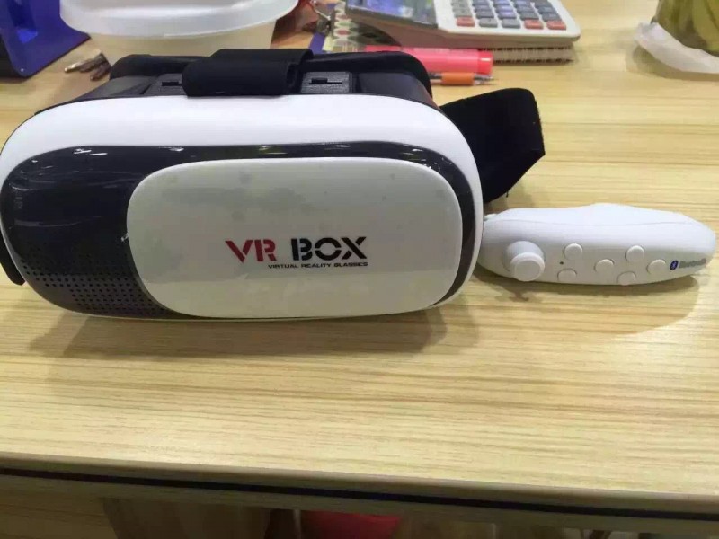 VR眼鏡 VR BOX 3D虛擬現實眼鏡頭盔手機遊戲手柄vrbox 二代現貨工廠,批發,進口,代購