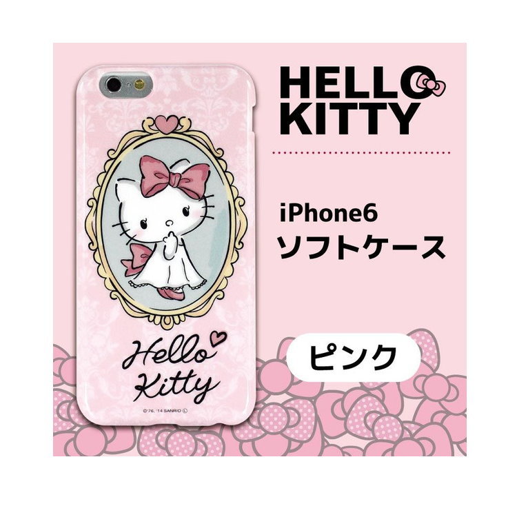 日本原裝進口HelloKitty凱蒂貓蘋果iphone6/6s手機殼766940工廠,批發,進口,代購