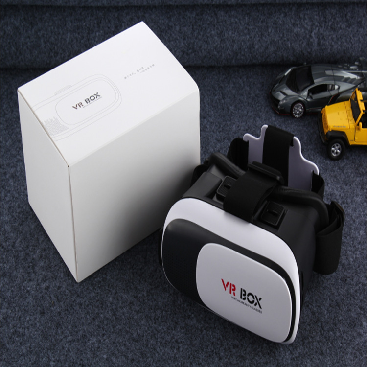 VR BOX頭戴式3D虛擬現實眼鏡二代成人VR眼鏡手機廠傢直銷工廠,批發,進口,代購
