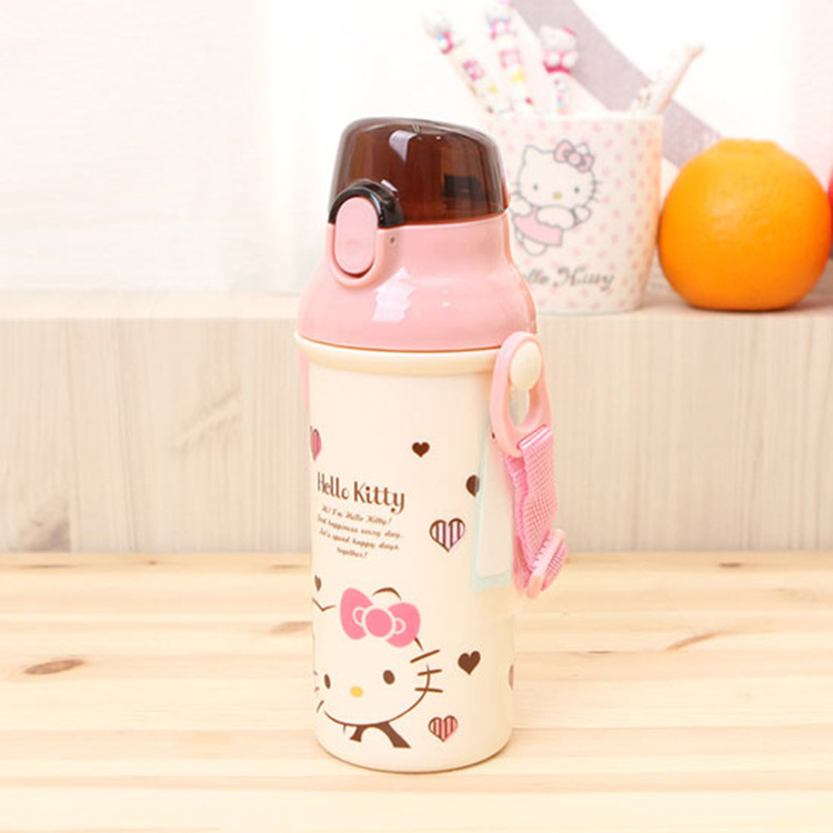 日本進口正品Hello Kitty 水瓶 凱蒂貓正版水壺 480ml工廠,批發,進口,代購