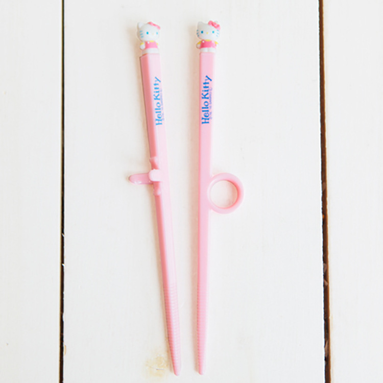 日本進口正品HelloKitty學習筷訓練筷寶寶練習筷嬰兒輔助筷子工廠,批發,進口,代購