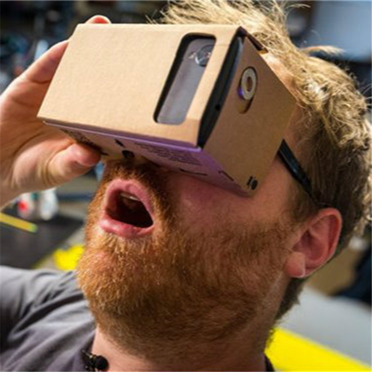 Google Cardboard vr虛擬現實眼鏡 谷歌紙盒vr眼鏡定製 暴風魔鏡工廠,批發,進口,代購