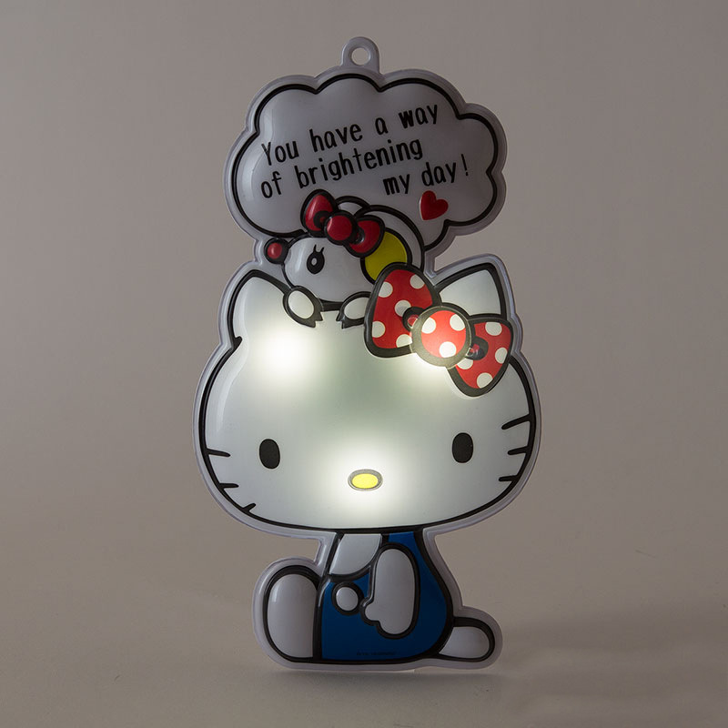 日本進口正品Hello Kitty壁掛式小夜燈 卡通可愛PVC觸摸式墻壁燈工廠,批發,進口,代購