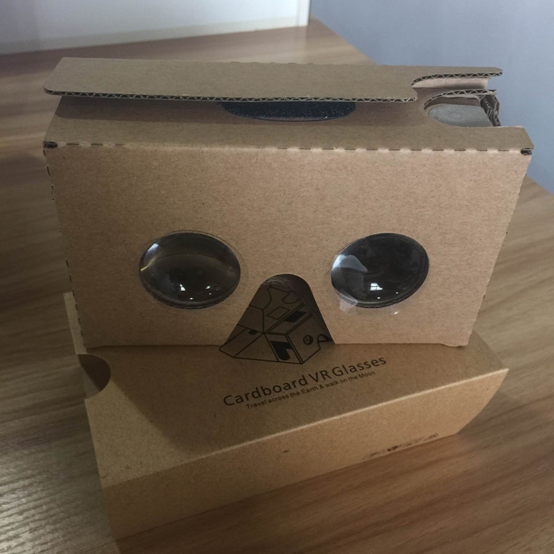 二代Google cardboard 2.0 new谷歌紙盒2代VR虛擬現實3D眼鏡頭盔工廠,批發,進口,代購