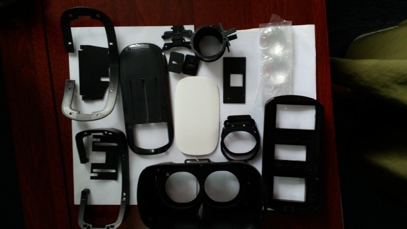 VR BOX 二代加強版套料 雙凸鏡片3D眼鏡套料  立體VR魔鏡外殼套料工廠,批發,進口,代購