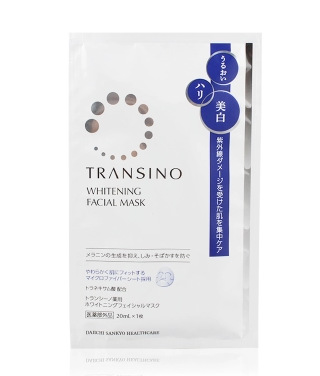 日本代購批發 Transino 麵膜美白淡色素緊致肌膚麵膜滋潤補水麵膜工廠,批發,進口,代購