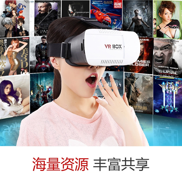 批發VR box 魔鏡 真幻 靈鏡 小宅頭盔式3D眼鏡 4.7寸-6寸手機通用工廠,批發,進口,代購