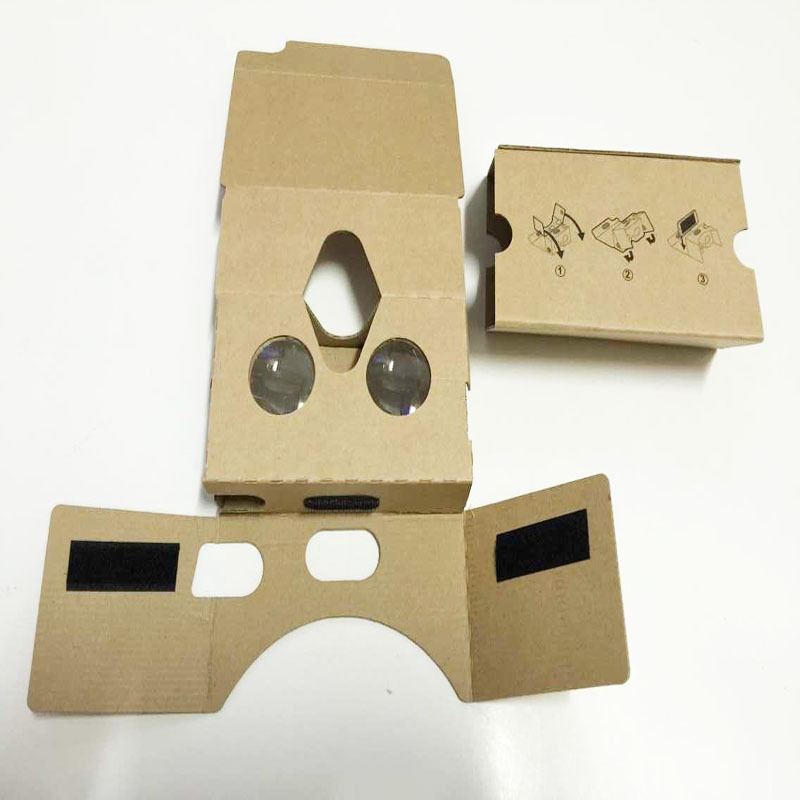 廠傢批發紙板VR-BOX3D眼鏡Google谷歌二代紙板虛擬VR-BOX3D眼鏡批發・進口・工廠・代買・代購