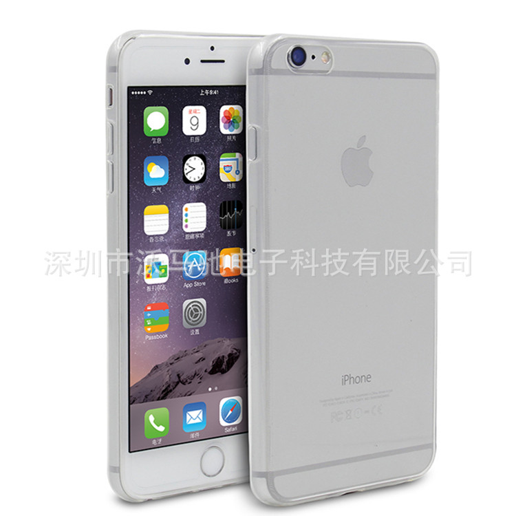 超薄iphone6手機殼Tpu蘋果糖果色5.5寸外殼保護套生產廠傢批發・進口・工廠・代買・代購