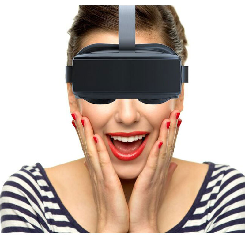 VR虛擬裸眼插卡直播魔鏡高清3D投影優者D9頭戴式移動3D智能眼鏡批發・進口・工廠・代買・代購