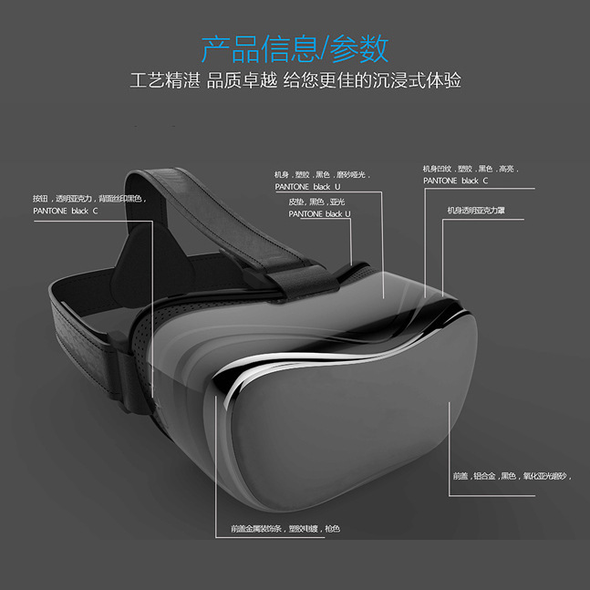VR一體機虛擬現實自帶內存顯示屏安卓系統兼容BOX360one一件起批批發・進口・工廠・代買・代購