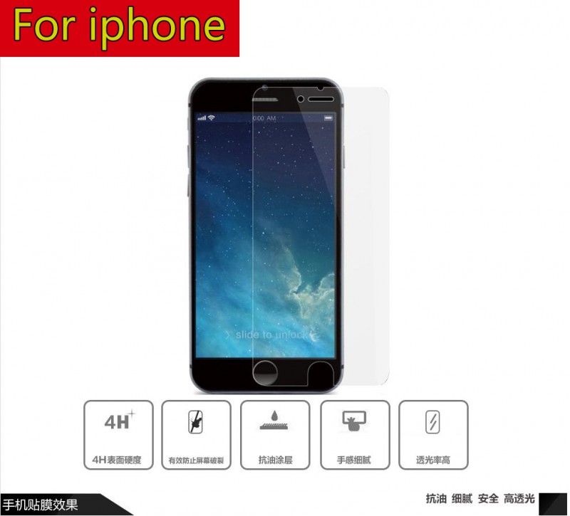 iphone高清保護膜 蘋果6S貼膜 plus高透保護膜 前 後 三層PET批發・進口・工廠・代買・代購