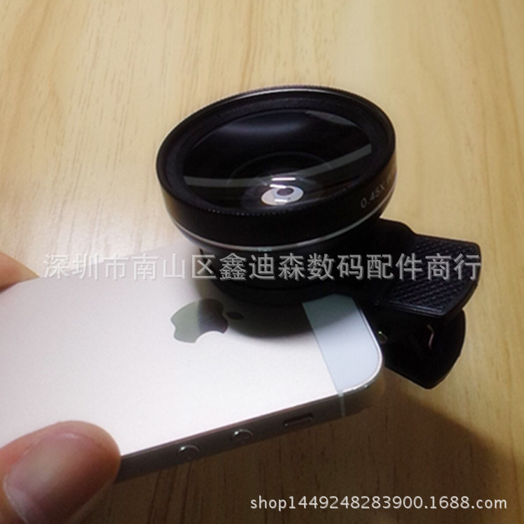 手機攝影利器 0.45x超廣角微距鏡頭 三星蘋果4iPhone6plus/5s批發・進口・工廠・代買・代購