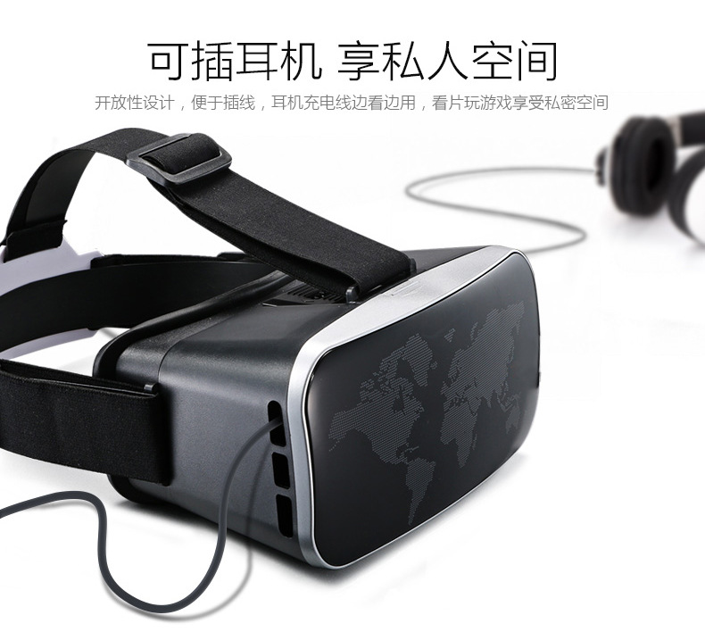 頭戴式虛擬3D立體眼鏡二代VR千幻魔鏡一代3D電影遊戲頭盔工廠,批發,進口,代購