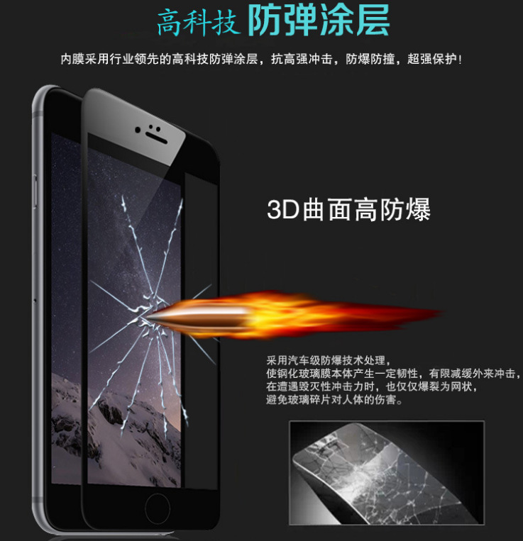 phone6s鋼化玻璃膜 蘋果手機6s防爆鋼化膜 6plus鋼化膜 廠傢批發批發・進口・工廠・代買・代購