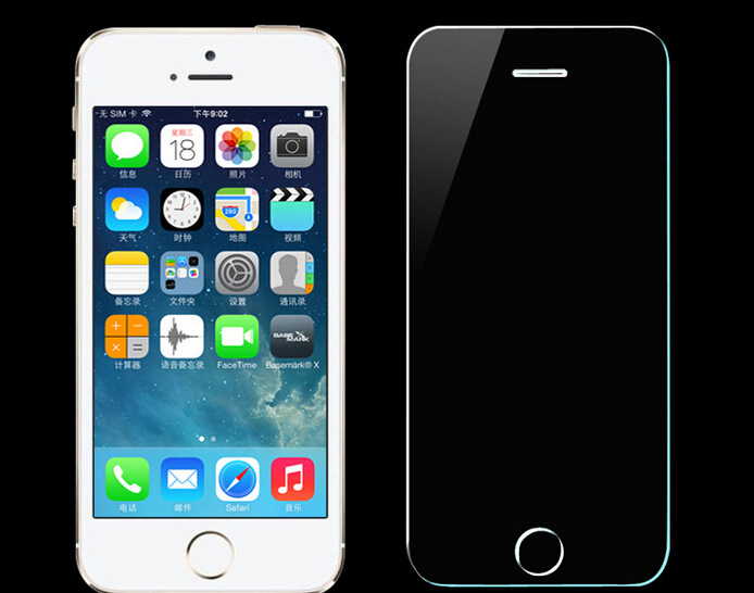 2iphone5S蘋果手機屏幕保護膜6plus5.5高清鋼化玻璃手機貼膜4.7寸批發・進口・工廠・代買・代購