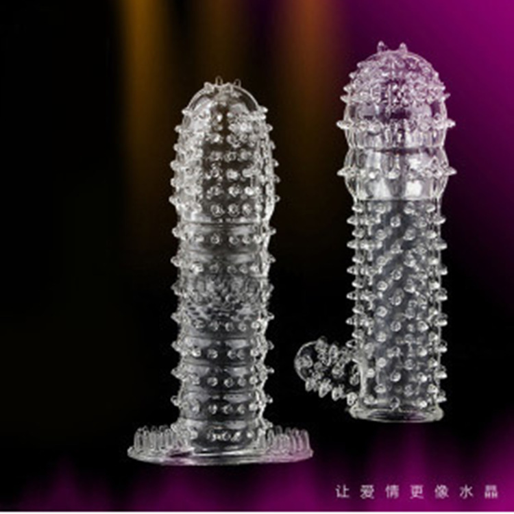 成人用品批發紙盒水晶套 G點狼牙套夫妻情趣用品 大顆粒異型情趣工廠,批發,進口,代購