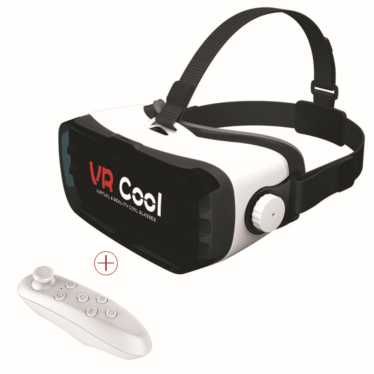 VR眼鏡 3D虛擬現實眼鏡 千幻魔鏡 VR Cool +藍牙遙控手柄套裝工廠,批發,進口,代購