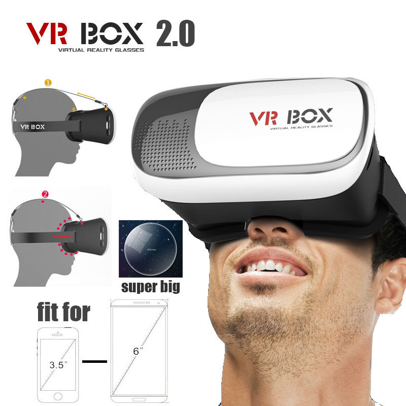 外貿熱銷 新款 VR BOX 加強版暴風魔鏡VR BOX2代虛擬與現實3D眼鏡工廠,批發,進口,代購