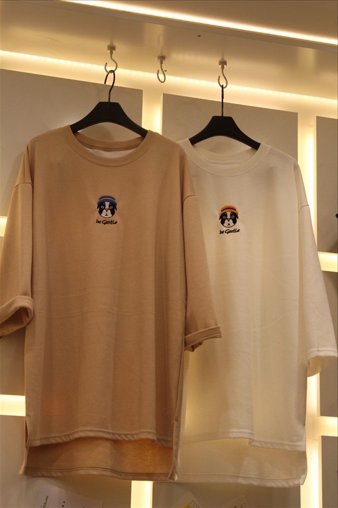 韓國東大門代購2015冬季新款 分銷免費淘寶 t恤衫 H04110597工廠,批發,進口,代購