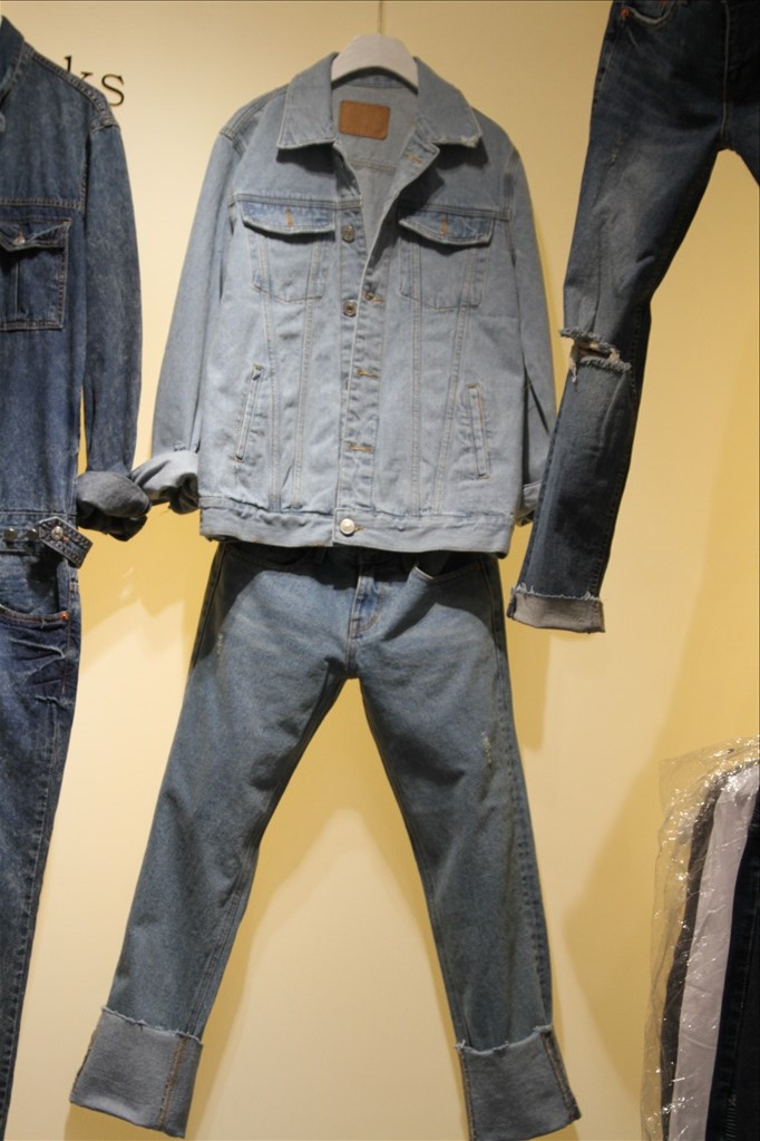 2015韓國東大門男裝 淘寶代銷貨源免費代理 牛仔套裝 H04110478工廠,批發,進口,代購