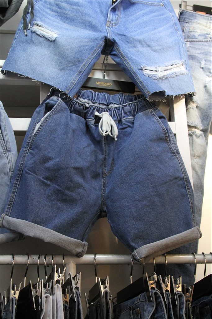韓國東大門男款夏季 微信貨源 休閒 牛仔褲 H05200116工廠,批發,進口,代購