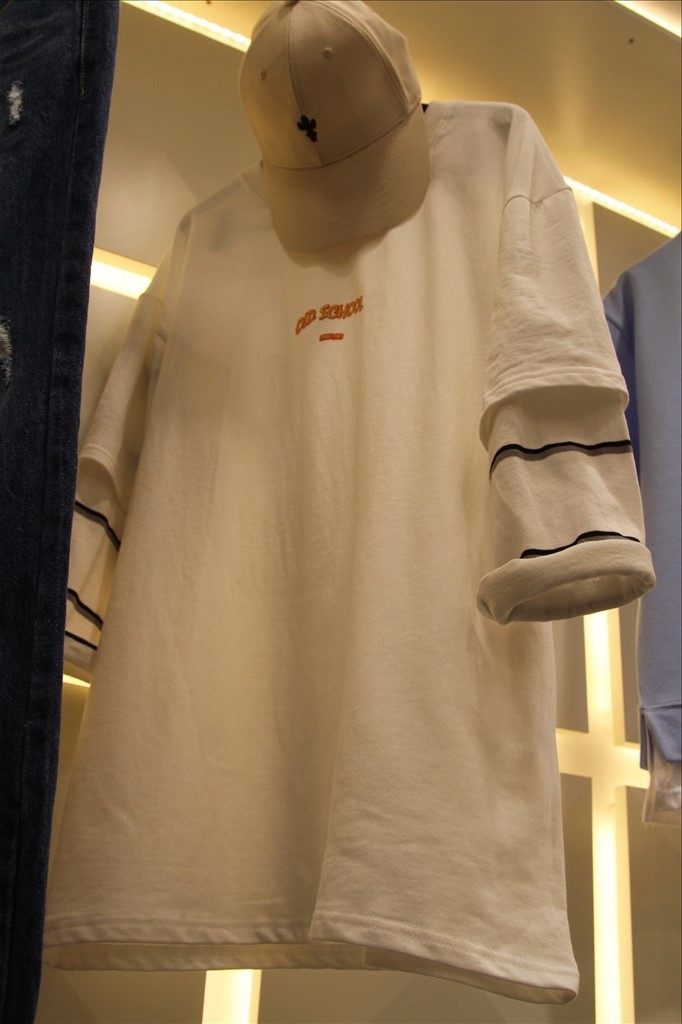 韓國代購東大門男裝實拍 微信爆款貨源 t恤衫 H04110592工廠,批發,進口,代購