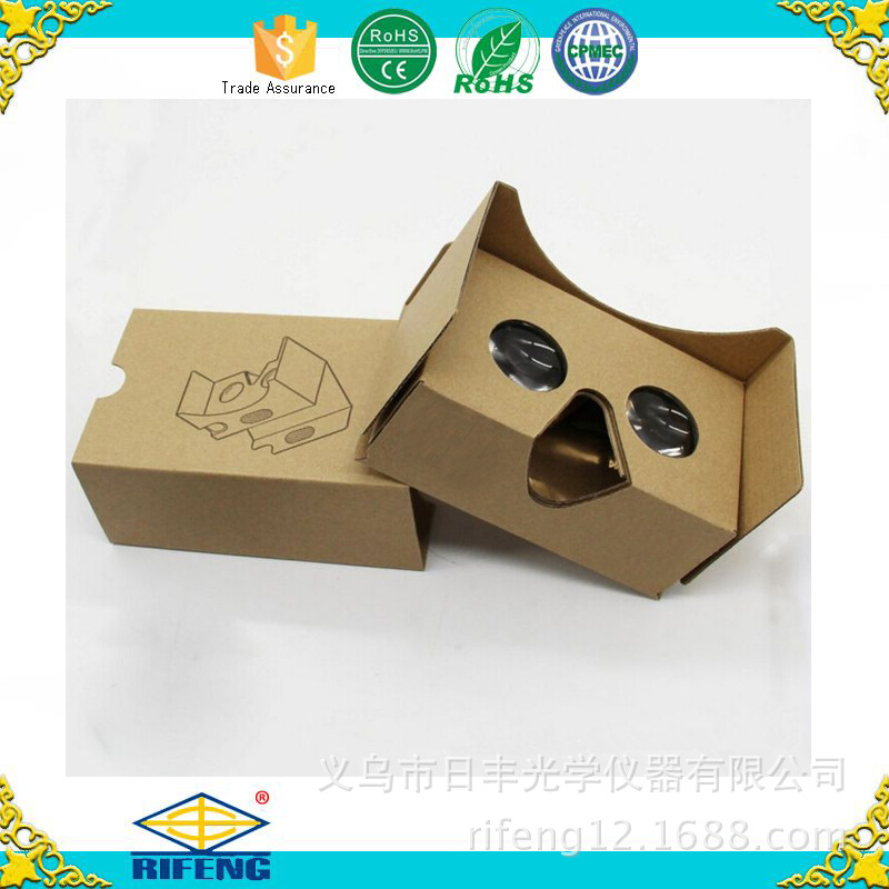 現貨供應Google cardboard 6寸vr box 3d虛擬現實眼鏡 VR暴風魔鏡工廠,批發,進口,代購