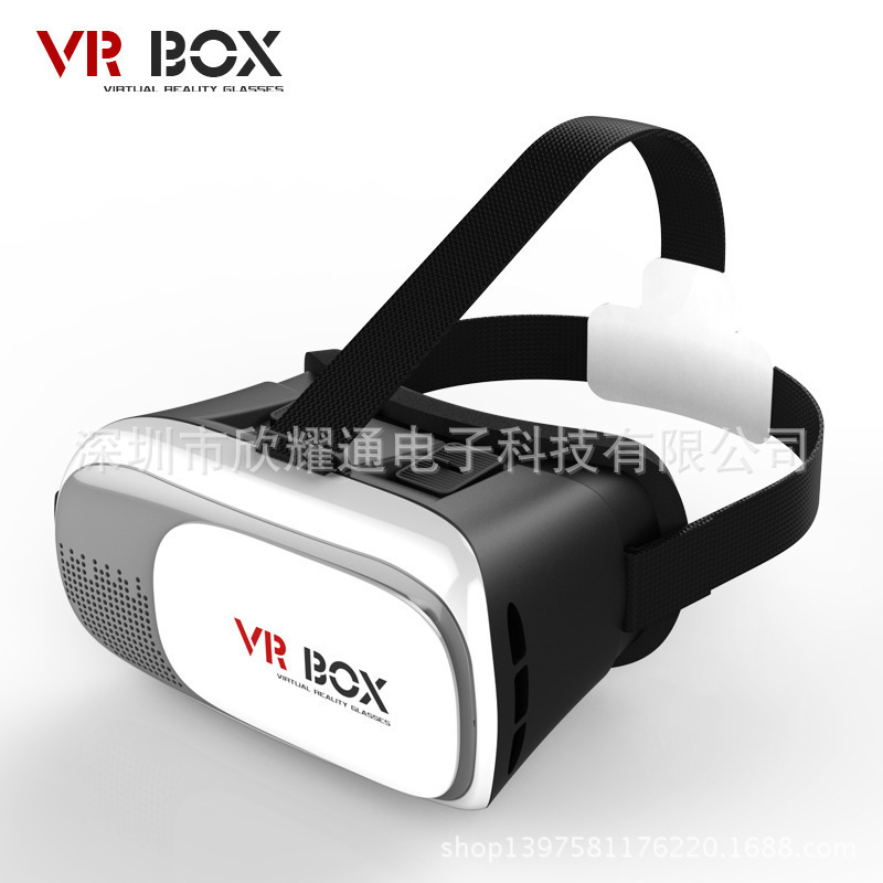 廠傢直銷vr眼鏡 虛擬現實眼鏡 VR BOX 二代3d手機眼鏡批發・進口・工廠・代買・代購
