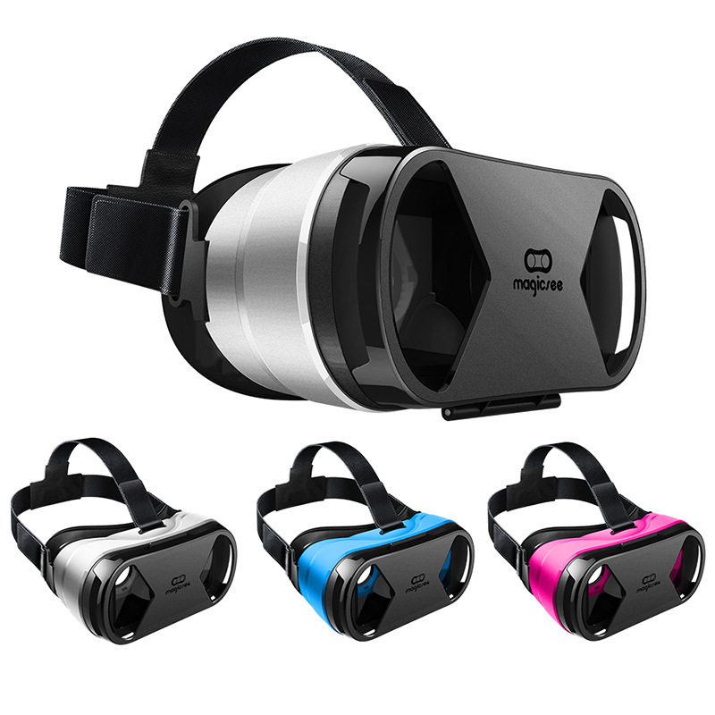 麥視magicsee G1頭戴式VR頭盔虛擬現實眼鏡3D電影遊戲智能眼鏡工廠,批發,進口,代購