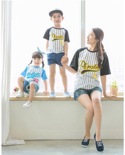 正品韓國童裝代購2016夏韓國親子裝短袖T恤韓國母女裝批發分銷批發・進口・工廠・代買・代購