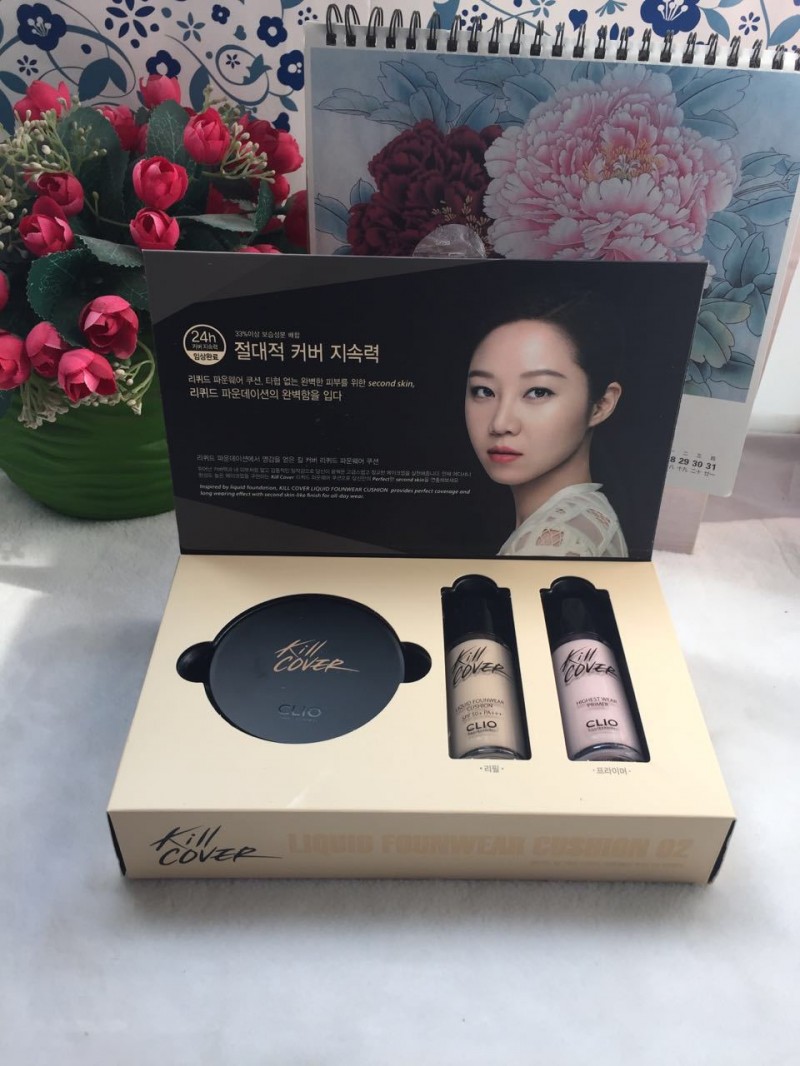 韓國專櫃代購 CLIO珂萊歐氣墊BB霜 粉底液套盒  送妝前乳工廠,批發,進口,代購