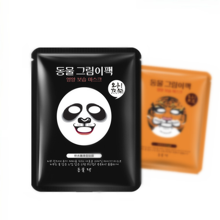 韓國動物卡通蠶絲麵膜正品 明星同款補水保濕護膚化妝品批發工廠,批發,進口,代購