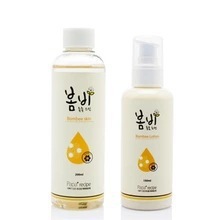 正品韓國春雨蜂蜜水乳 蜜罐蜂膠保濕爽膚水乳液工廠,批發,進口,代購