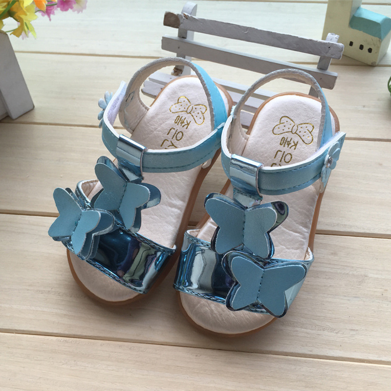 2016夏季新品韓版甜美女寶寶公主兒童涼鞋1-3歲軟底防滑一件代發工廠,批發,進口,代購