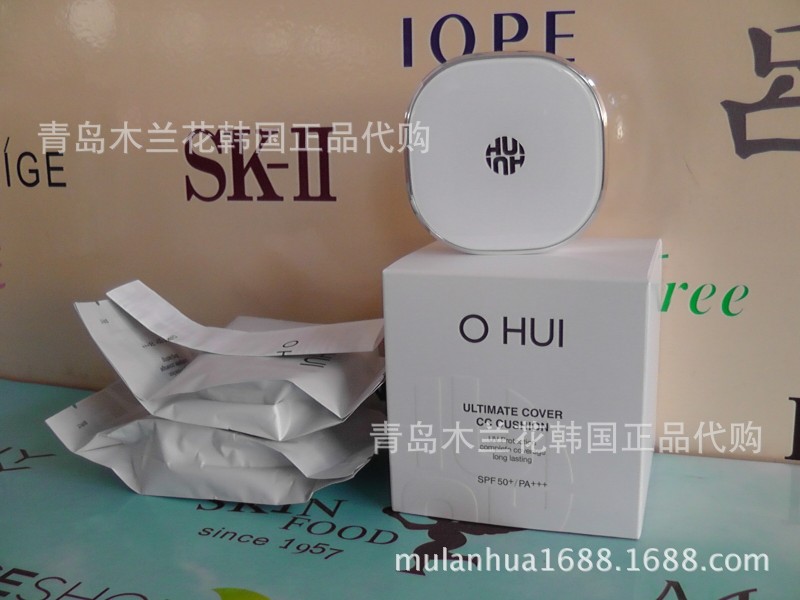 現貨 韓國代購正品化妝品氣墊BB升級版氣墊cc SPF50PA+++工廠,批發,進口,代購