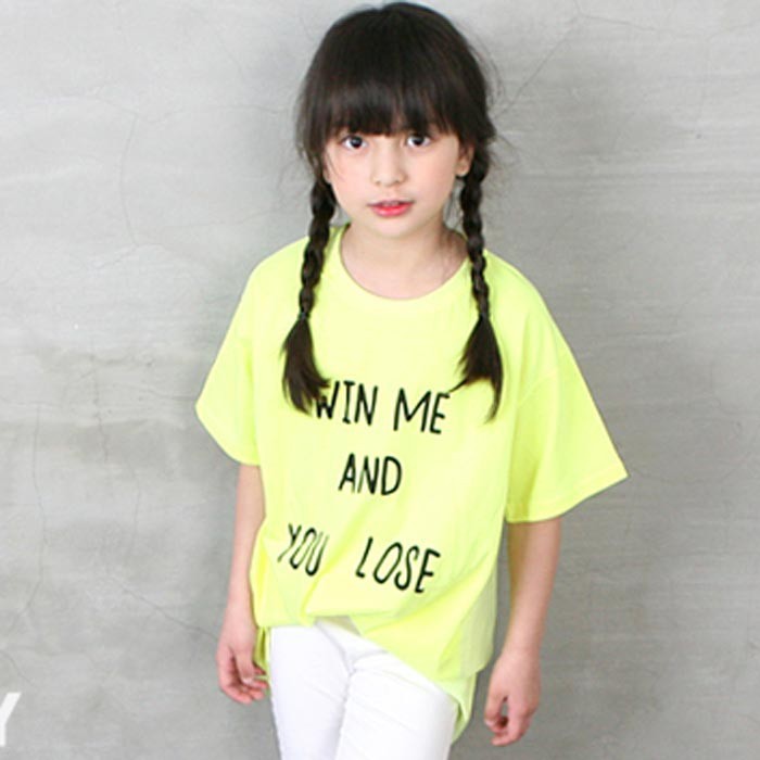 韓國進口正品童裝代購批發 2016夏女童母女短袖長款T恤親子裝0409工廠,批發,進口,代購