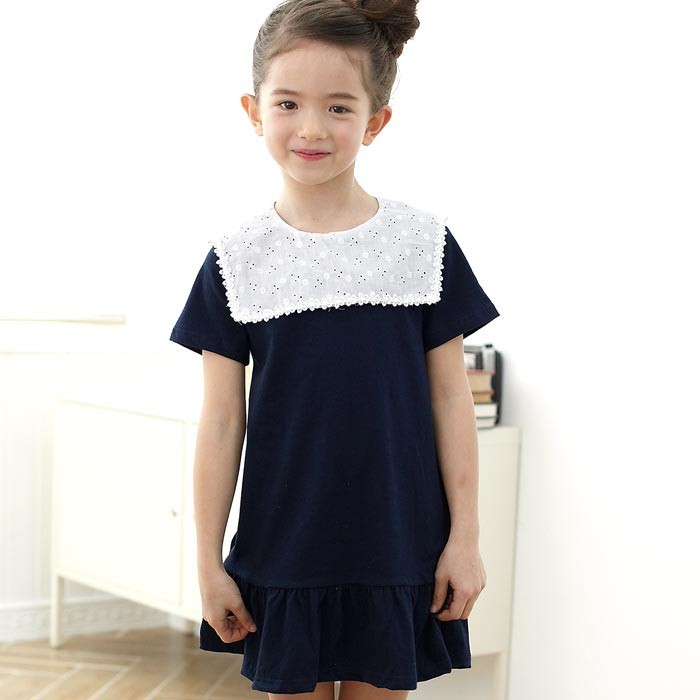 韓國進口正品童裝代購批發 2016夏女童母女短袖連衣裙親子裝0327工廠,批發,進口,代購