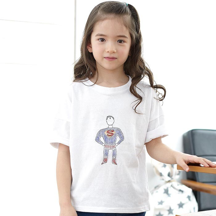 韓國進口正品童裝代購批發 2016夏女童母女短袖卡通T恤親子裝0327工廠,批發,進口,代購
