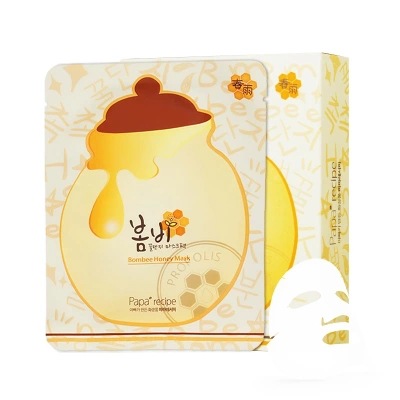 韓國papa recipe春雨蜂蜜麵膜貼10片裝 保濕補水蠶絲蜜罐正品批發・進口・工廠・代買・代購