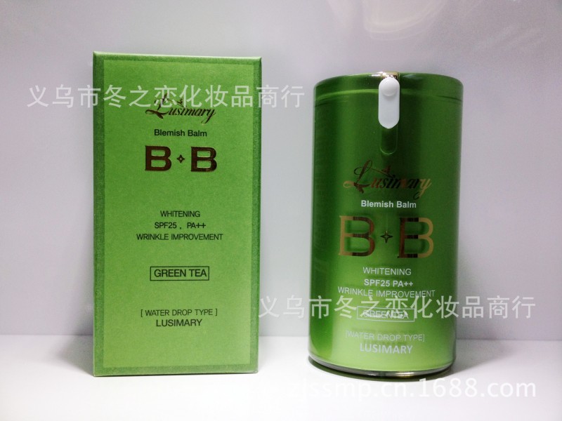 H55批發正品 韓國露絲瑪麗綠茶補水護理bb霜遮瑕美白保濕細膩批發・進口・工廠・代買・代購