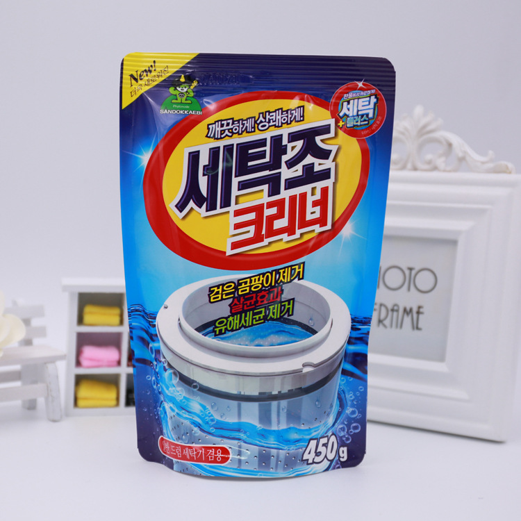 韓國正品 山鬼洗衣機槽清洗劑 消毒粉內筒殺菌除垢去污清潔劑批發工廠,批發,進口,代購