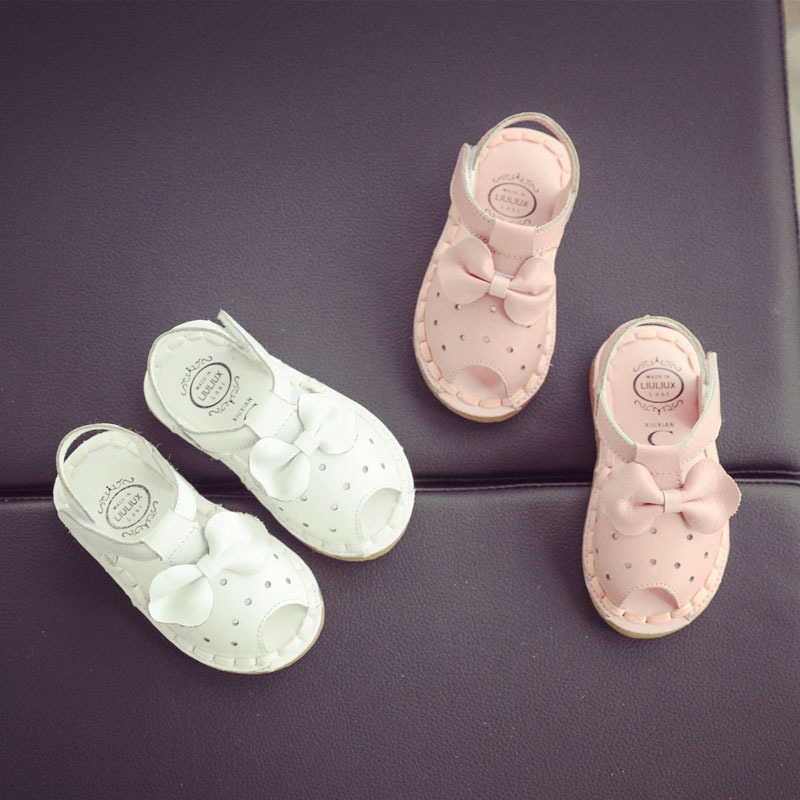 2016夏季新款女童真皮寶寶涼鞋0-1-2歲嬰幼兒學步鞋軟底公主鞋子工廠,批發,進口,代購