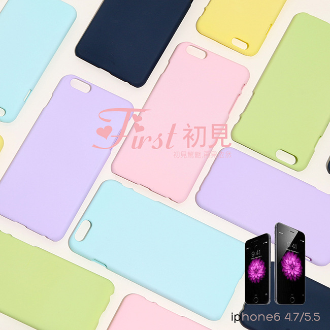 冇心良品 iPhone6 5S手機殼 蘋果6 5小米三星保護套馬卡龍色外殼工廠,批發,進口,代購