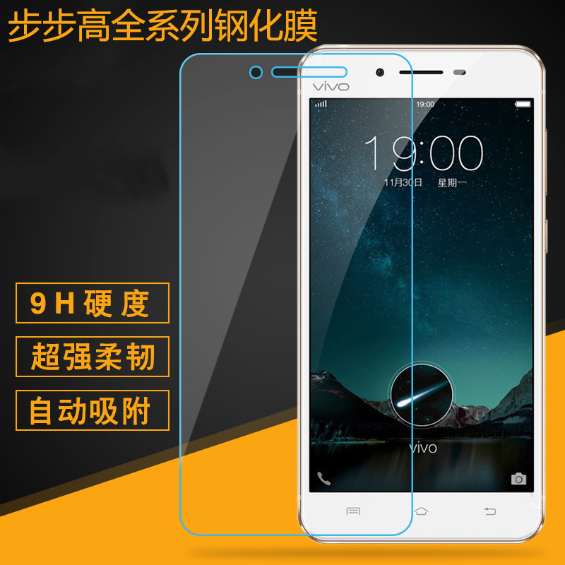 步步高vivo X6plus Y51 V3MAX手機鋼化膜X5L鋼化玻璃膜屏幕保護膜工廠,批發,進口,代購