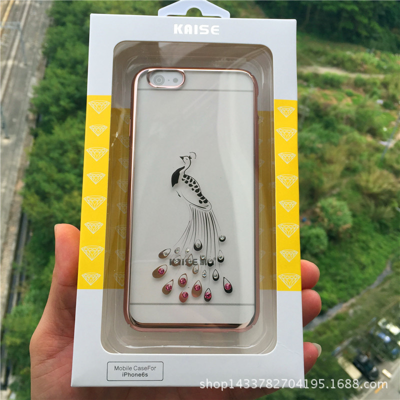 蘋果6s手機殼 水鉆iphone6s4.7女手機保護套 蘋果手機鉆石外殼5.5工廠,批發,進口,代購