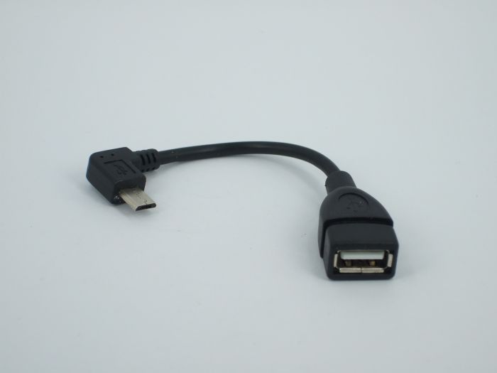 左彎 USB轉micro OTG數據線 平板手機OTG線外接手機隨身碟轉micro批發・進口・工廠・代買・代購